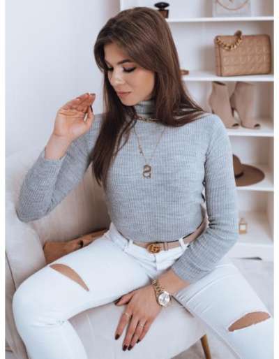 Női pulóver OSLO világosszürke