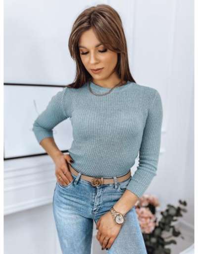 Női pulóver AURINA kék