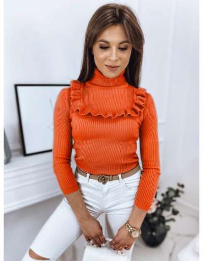 Női pulóver NOAH narancs