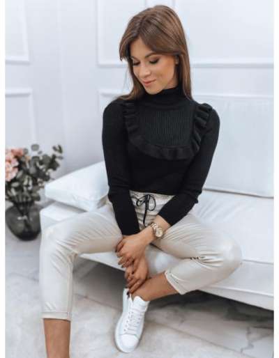 Női pulóver NOAH fekete