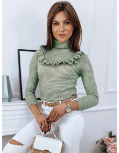 Női pulóver NOAH világoszöld