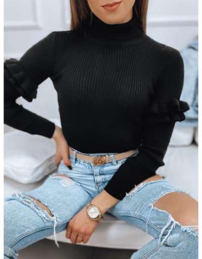 Női pulóver BUFALO fekete