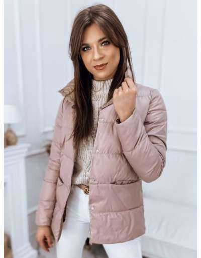 Női kabát IRINA rózsaszín