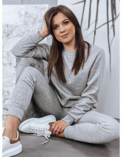 Női pulóver FASHION II szürke