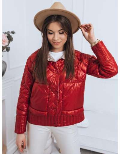 Női kabát ELBRA piros