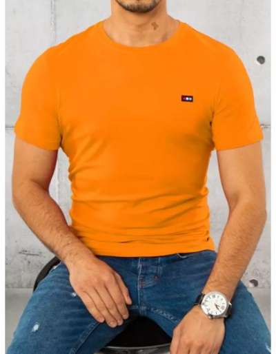 Férfi póló MILA világos narancssárga