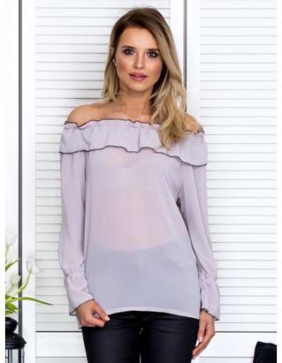 Női blúz SPANGA szürke