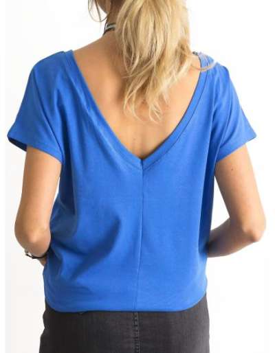 Női póló FIRE kék