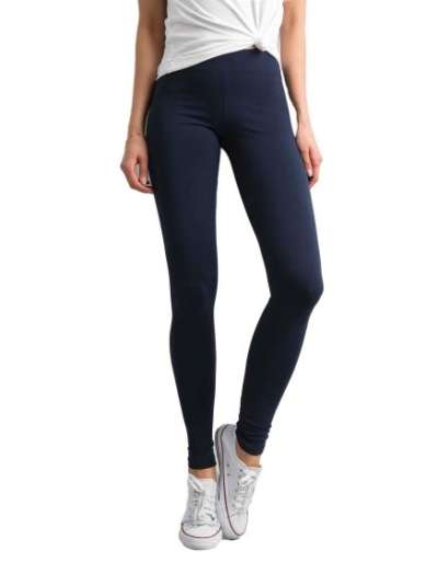 Női leggings BASIC tengerészkék