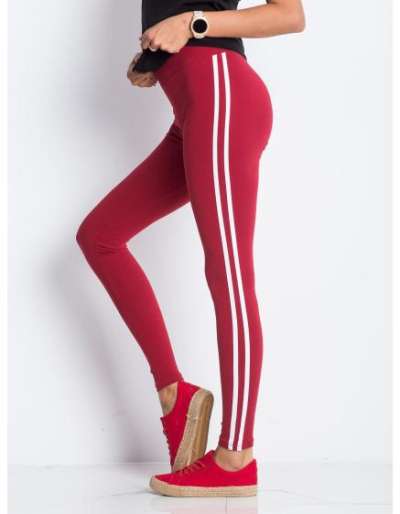 Női leggings Buzz burgundi