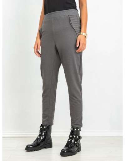 Női nadrág LIGHTS sötét szürke