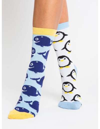 Női zokni 3 darabos készlet JETA színes