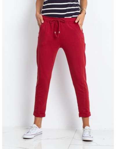 Női nadrág APPROACH bordó