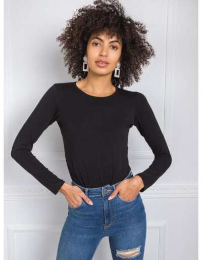Női blúz BASIC fekete