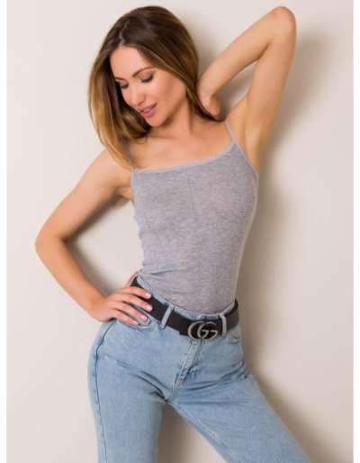 Női felső SMILE szürke