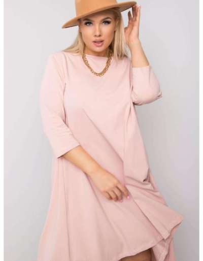 Női ruha DULCE világos rózsaszín