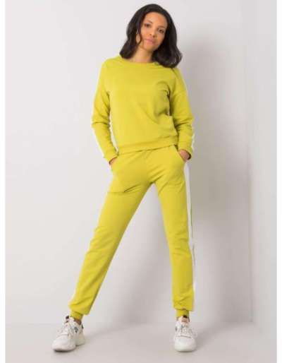 Női szett Aveline RUE PARIS világoszöld