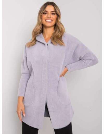 Női alpakka kabát CAROLYN szürke