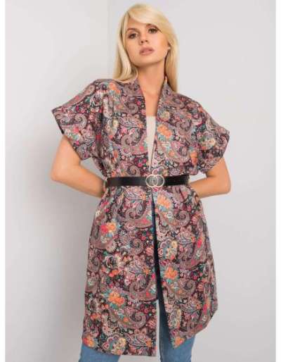 Női rövid ujjú kabát SONJA Fekete