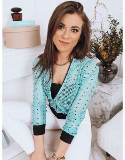 Női bomberdzseki NANES kék