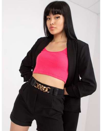 Női 3/4 ujjú kétrészes Elegáns SELMA fekete