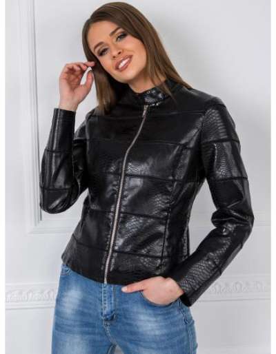 Női ramie kabát STYLE fekete