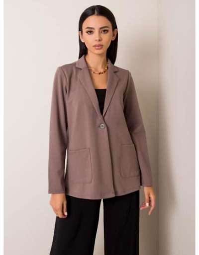 Női kabát Clara SUBLEVEL sötét bézs