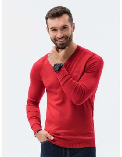 Férfi pulóver RONAN piros