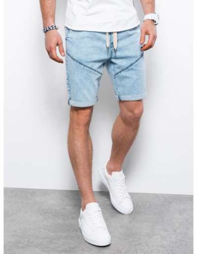 Pánske šortky džínsové NELSON svetlé džínsy