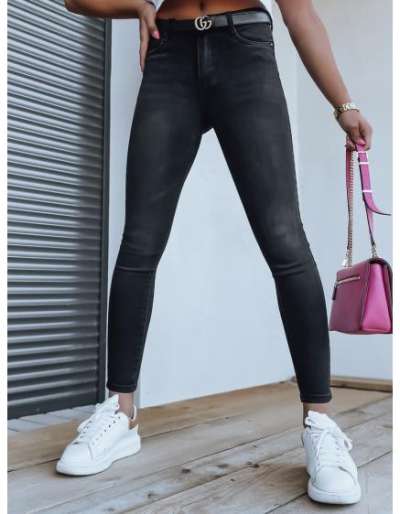 Női farmer nadrág ADEL fekete