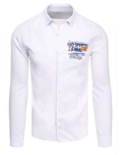 Férfi ing TEAM fehér