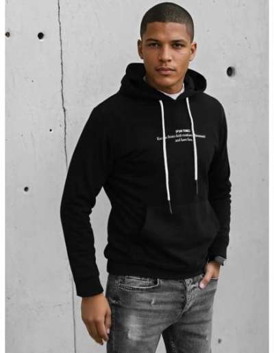 Férfi pulóver ANGELO fekete