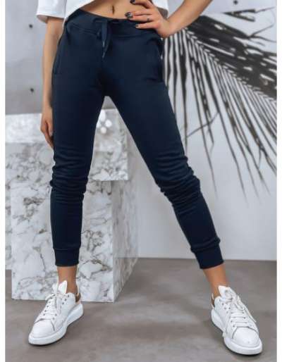 Női melegítőnadrág FITS sötétkék