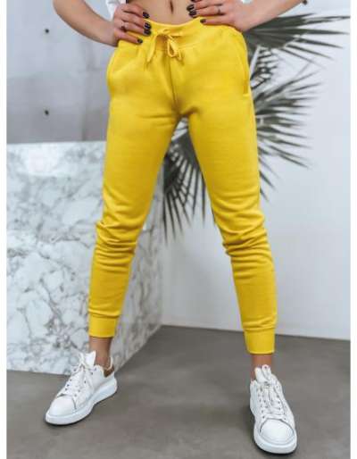 Női melegítőnadrág FITS sárga