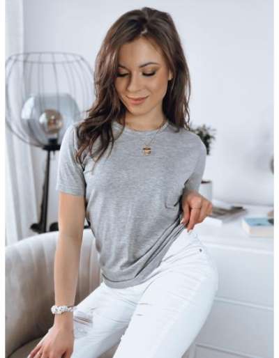 Női póló MAYLA világosszürke