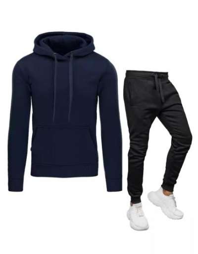 Férfi tréningruha VELA sötétkék fekete