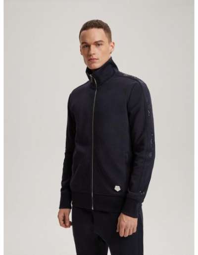 Férfi pulóver PRM TRACK 02 B1579 sötétkék