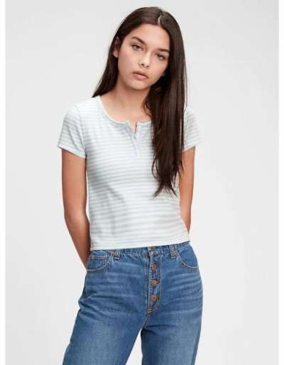 Tini póló kivágott