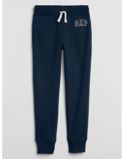 Gyerek melegítőnadrág fleece logós joggers