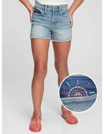 Gyerek farmer rövidnadrág