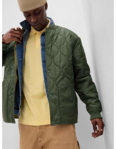 Könnyű steppelt kabát