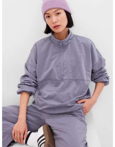 GapFit kabát gyapjúval