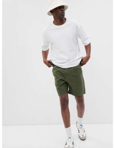 Gyerek lenvászon rövidnadrág