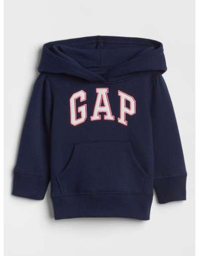 Gyerekeknek szóló fleece logós pulóver