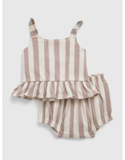 Baba csíkos szett peplum