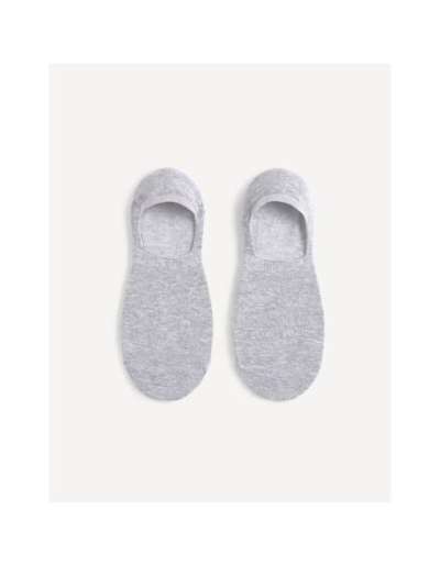 Láthatatlan Misible zokni Supima® pamutból Szürke ON