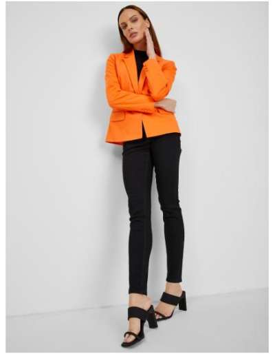 Narancssárga női kabát