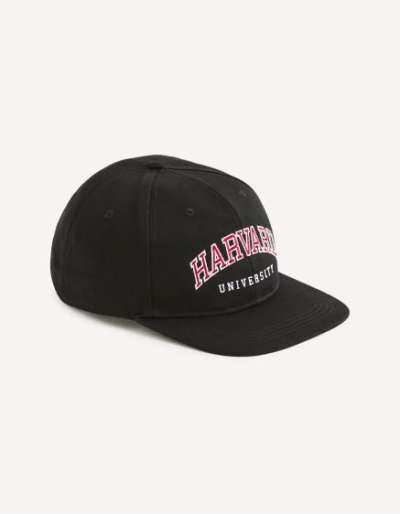 Cap Harvard Black O