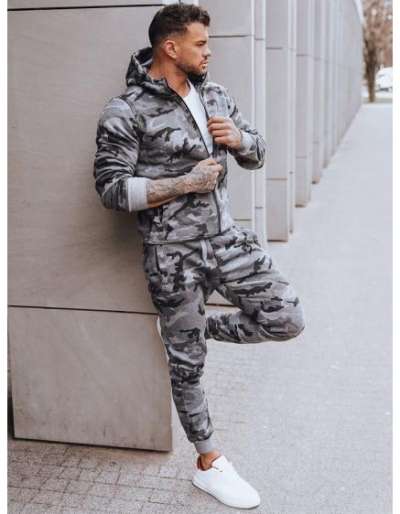 Férfi melegítő MORO sötétszürke