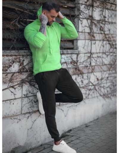 Férfi edzőruha KOLEA zöld-fekete